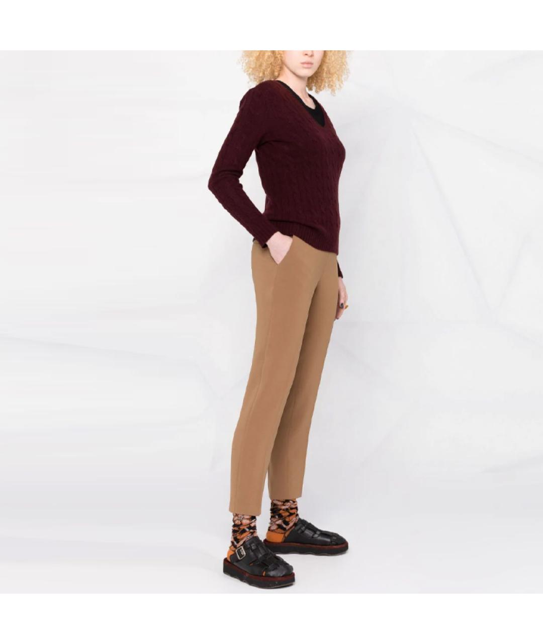 POLO RALPH LAUREN Бордовый джемпер / свитер, фото 4