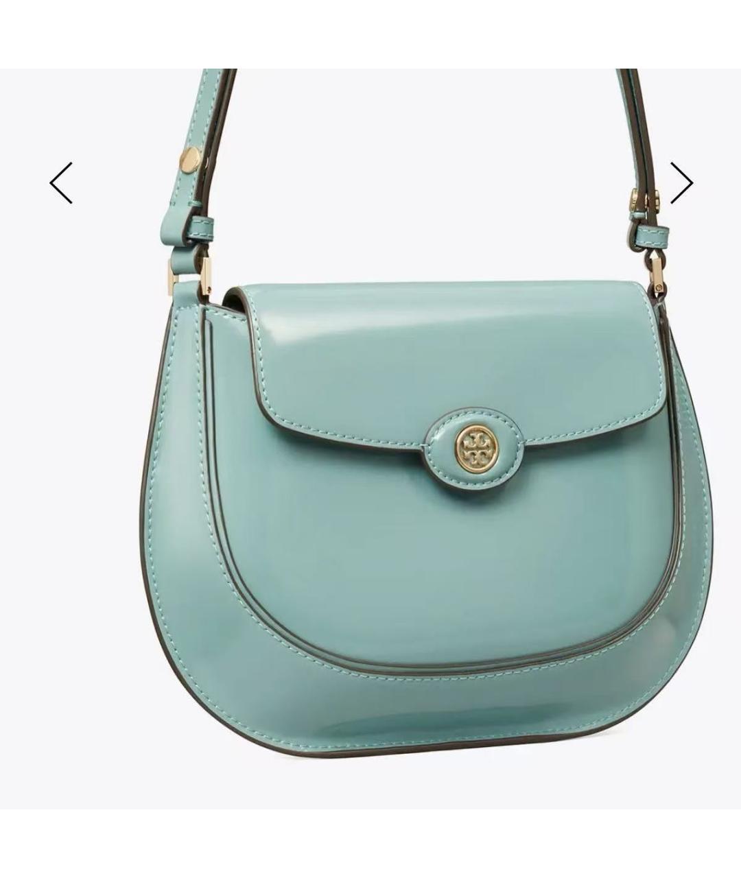 TORY BURCH Кожаная сумка с короткими ручками, фото 2
