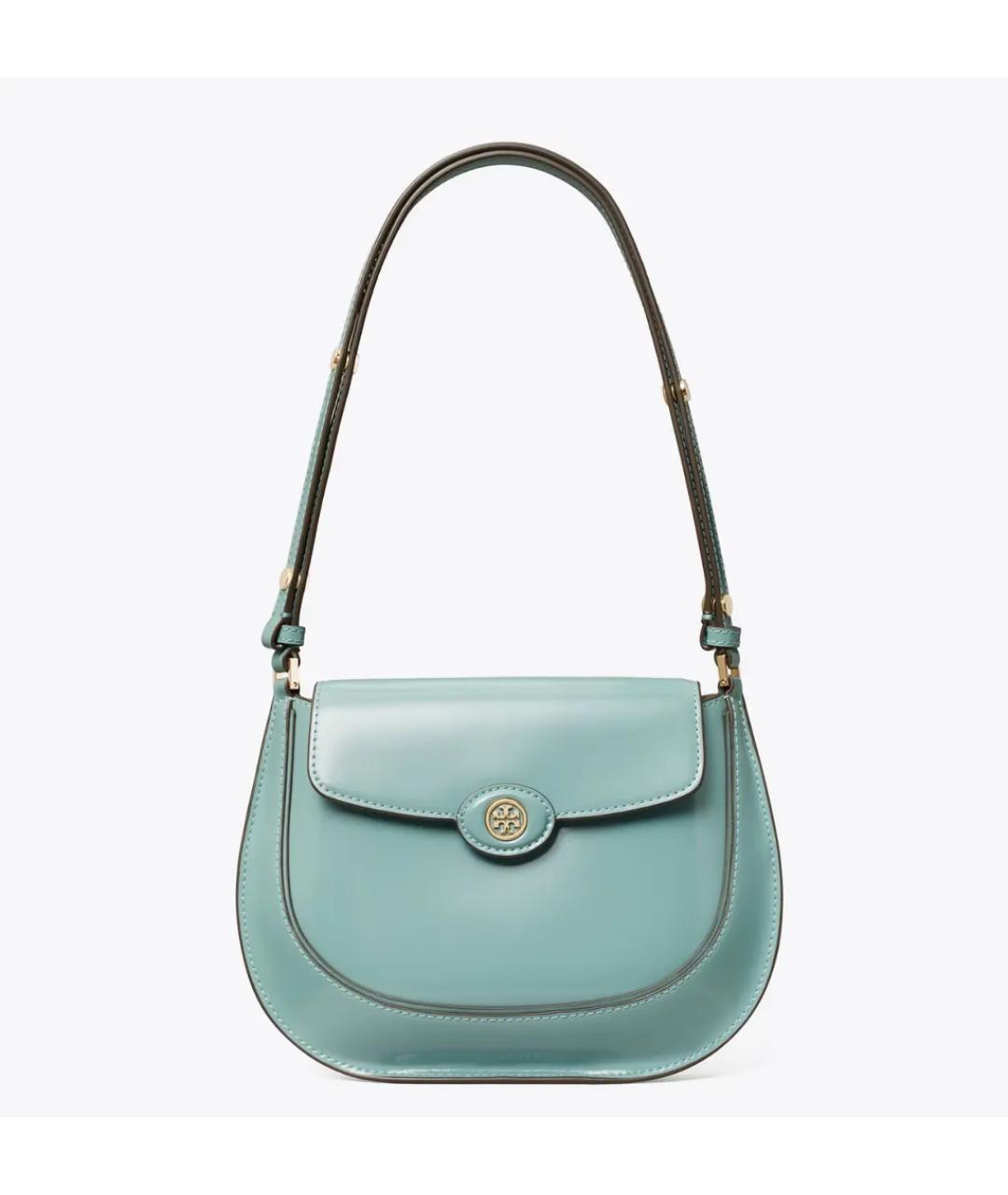 TORY BURCH Кожаная сумка с короткими ручками, фото 7