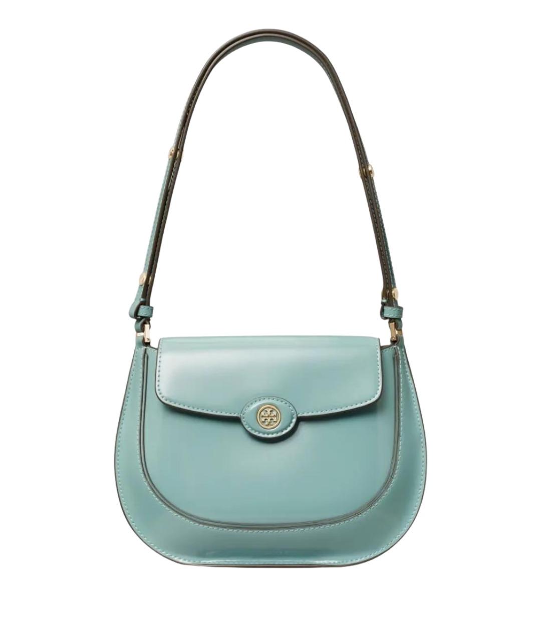 TORY BURCH Кожаная сумка с короткими ручками, фото 1