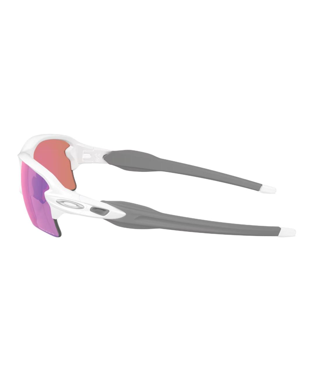 OAKLEY Белые пластиковые солнцезащитные очки, фото 3