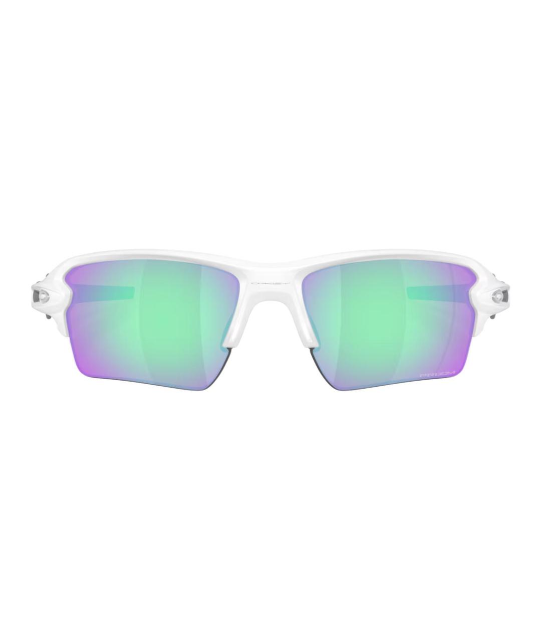 OAKLEY Белые пластиковые солнцезащитные очки, фото 2