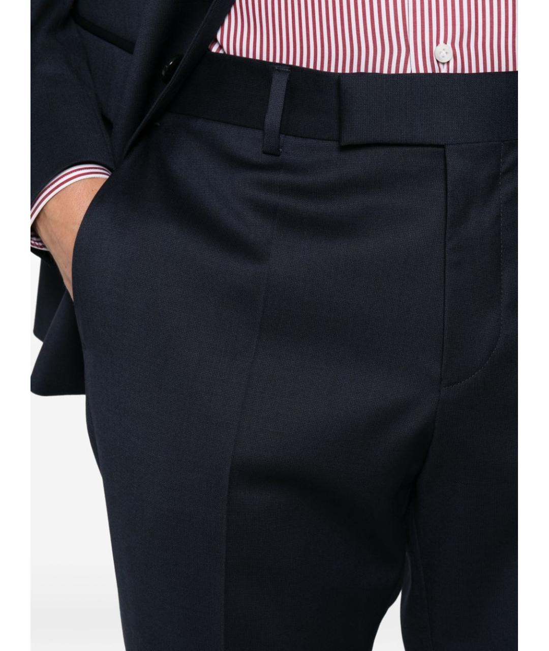 HUGO BOSS Синий классический костюм, фото 4