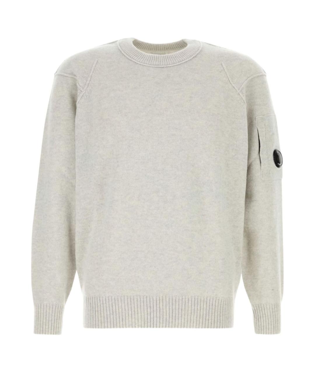 CP COMPANY Белый шерстяной джемпер / свитер, фото 1