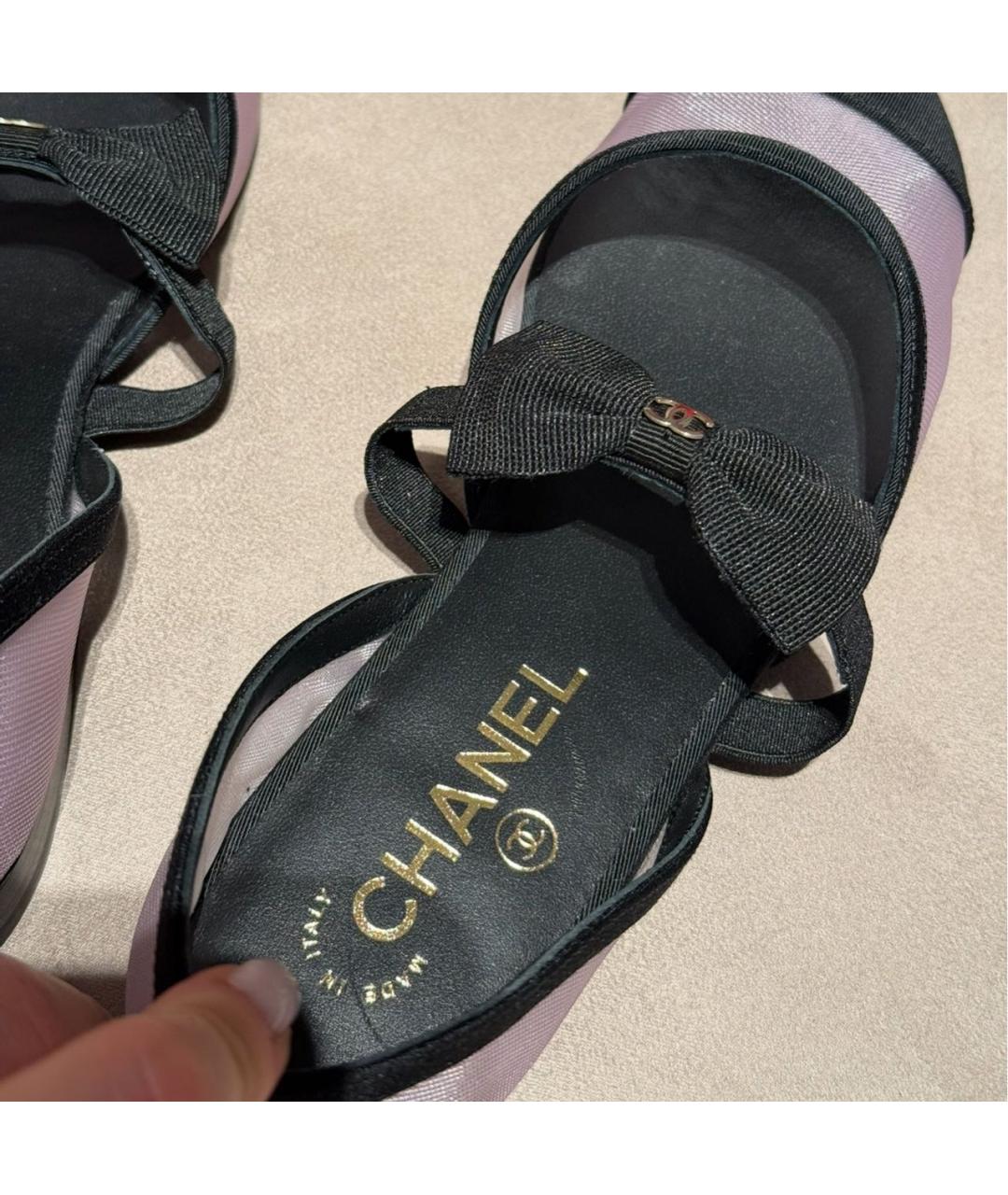 CHANEL Розовые балетки, фото 5