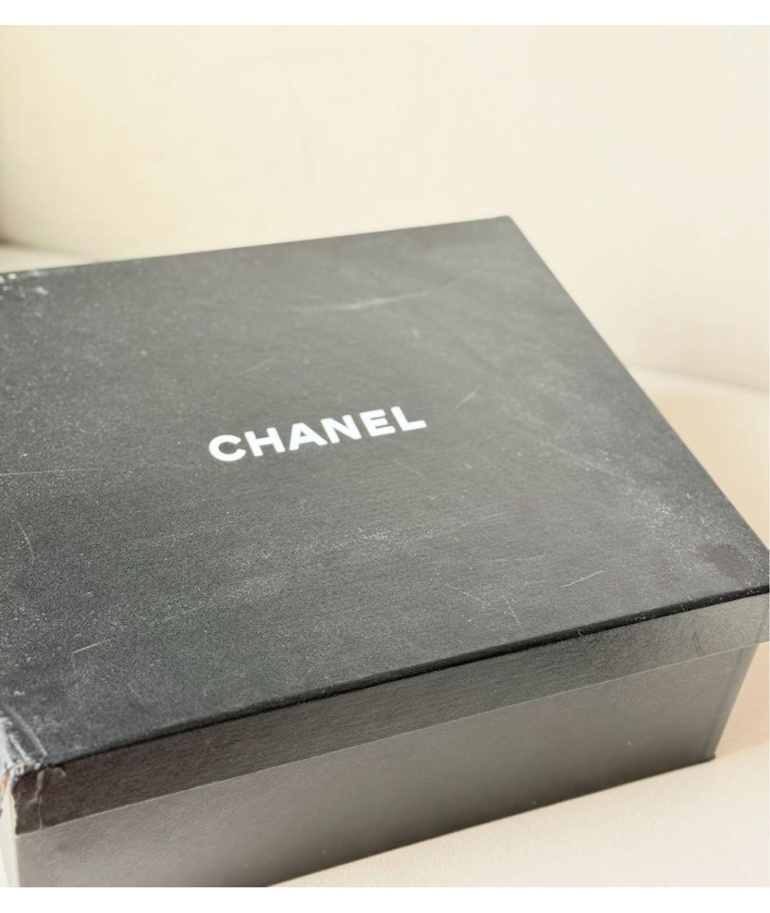 CHANEL Бежевые замшевые полусапоги, фото 7