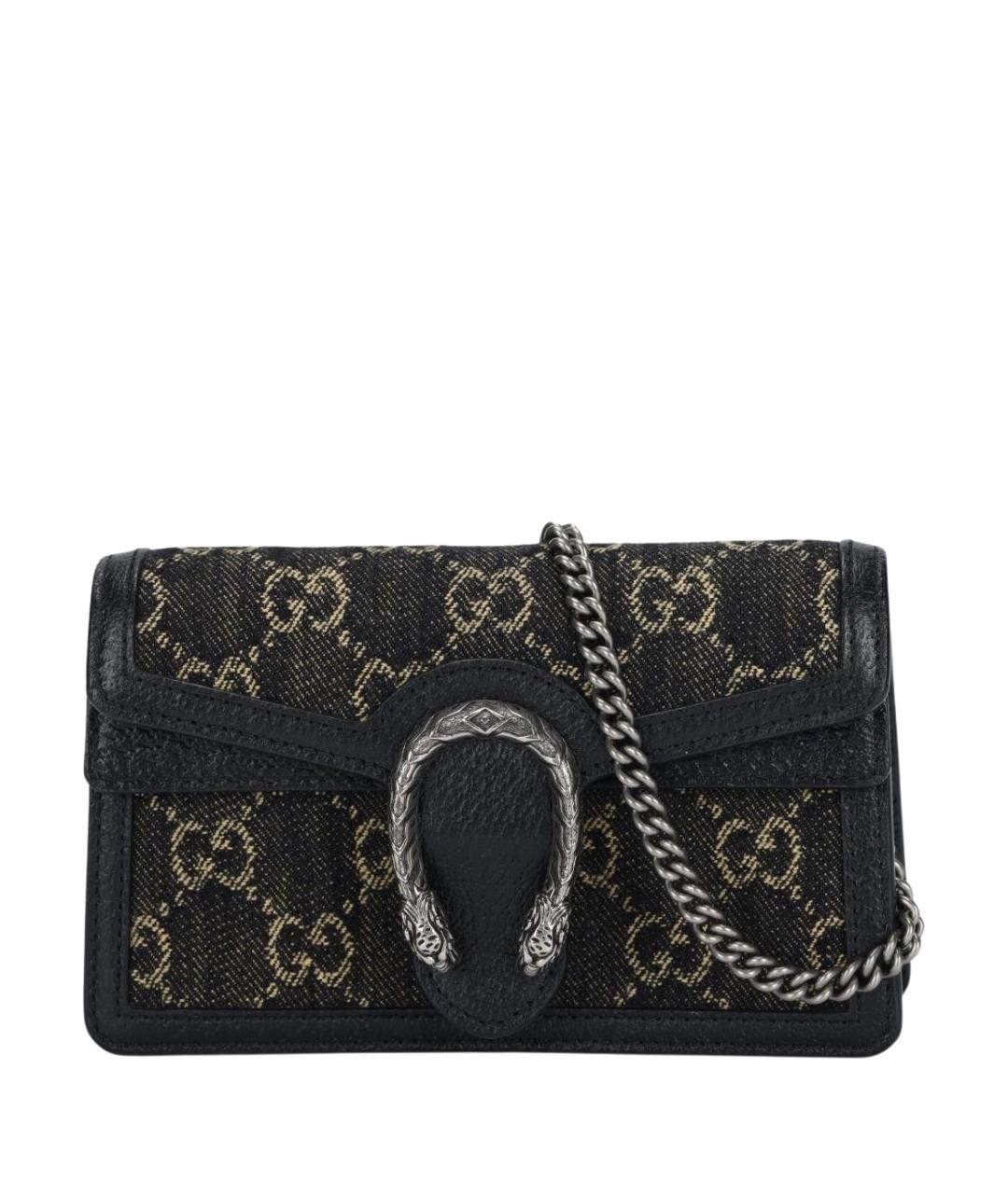 GUCCI Черная сумка через плечо, фото 1