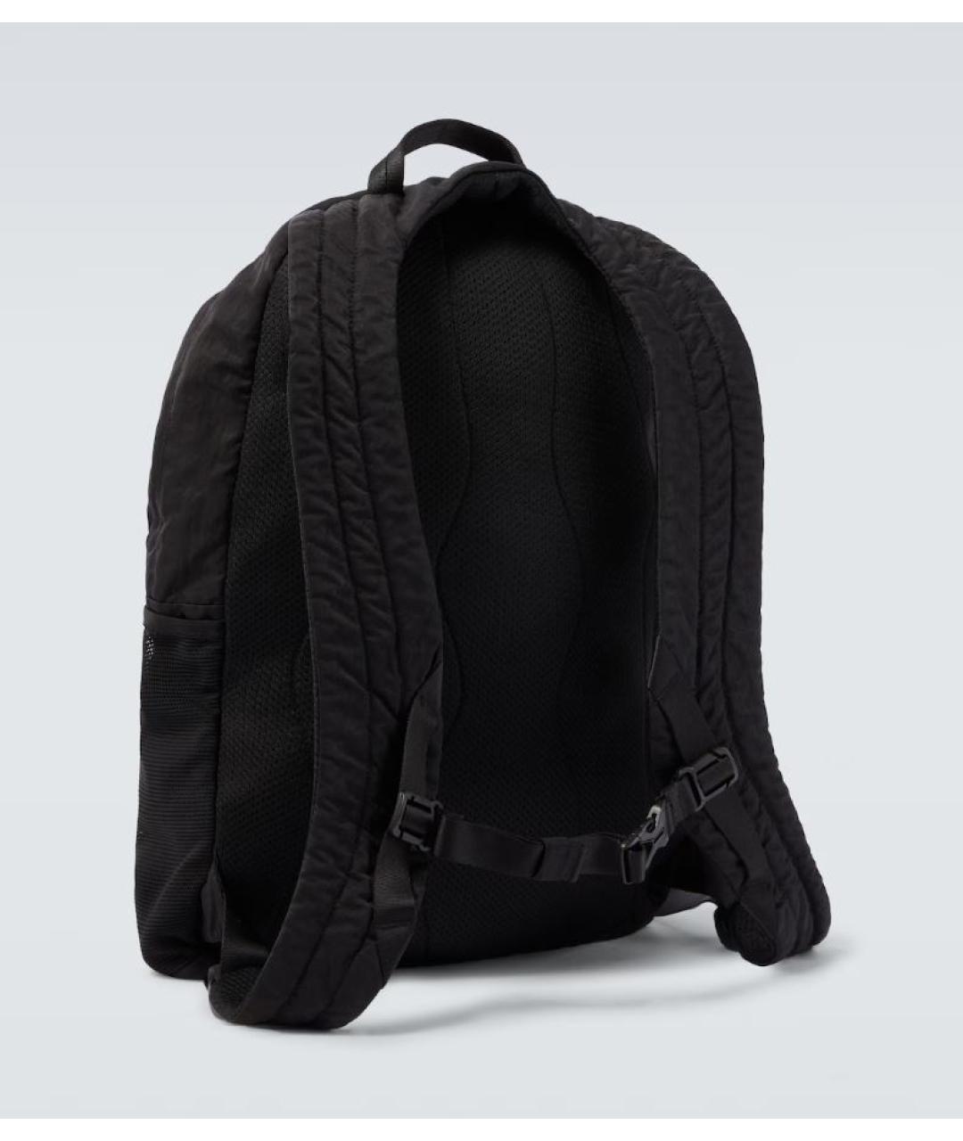 CP COMPANY Черный тканевый рюкзак, фото 4