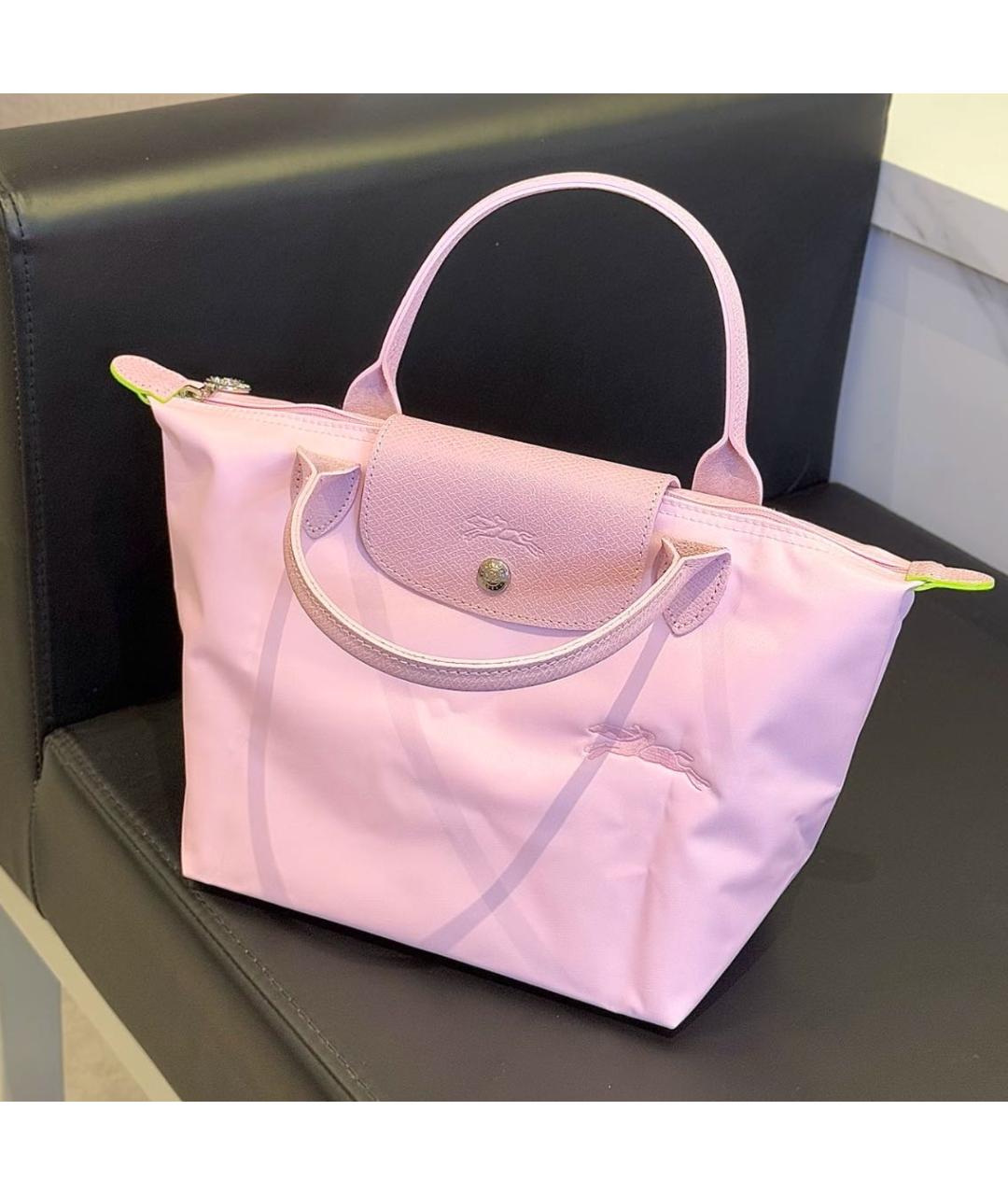 LONGCHAMP Розовая сумка тоут, фото 5