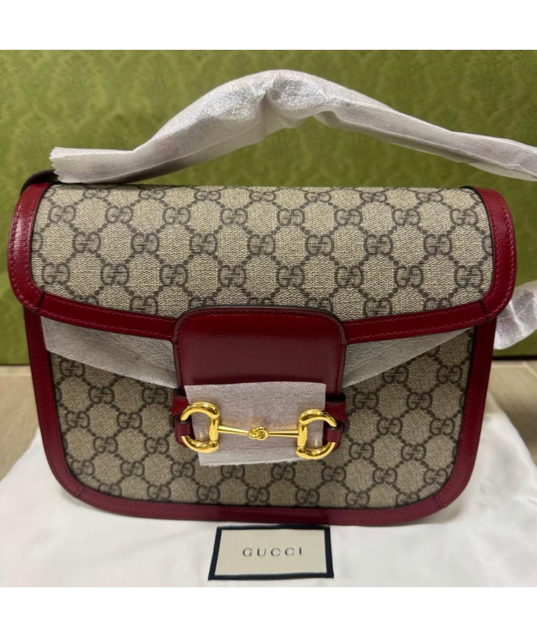 GUCCI Бежевая сумка через плечо, фото 6