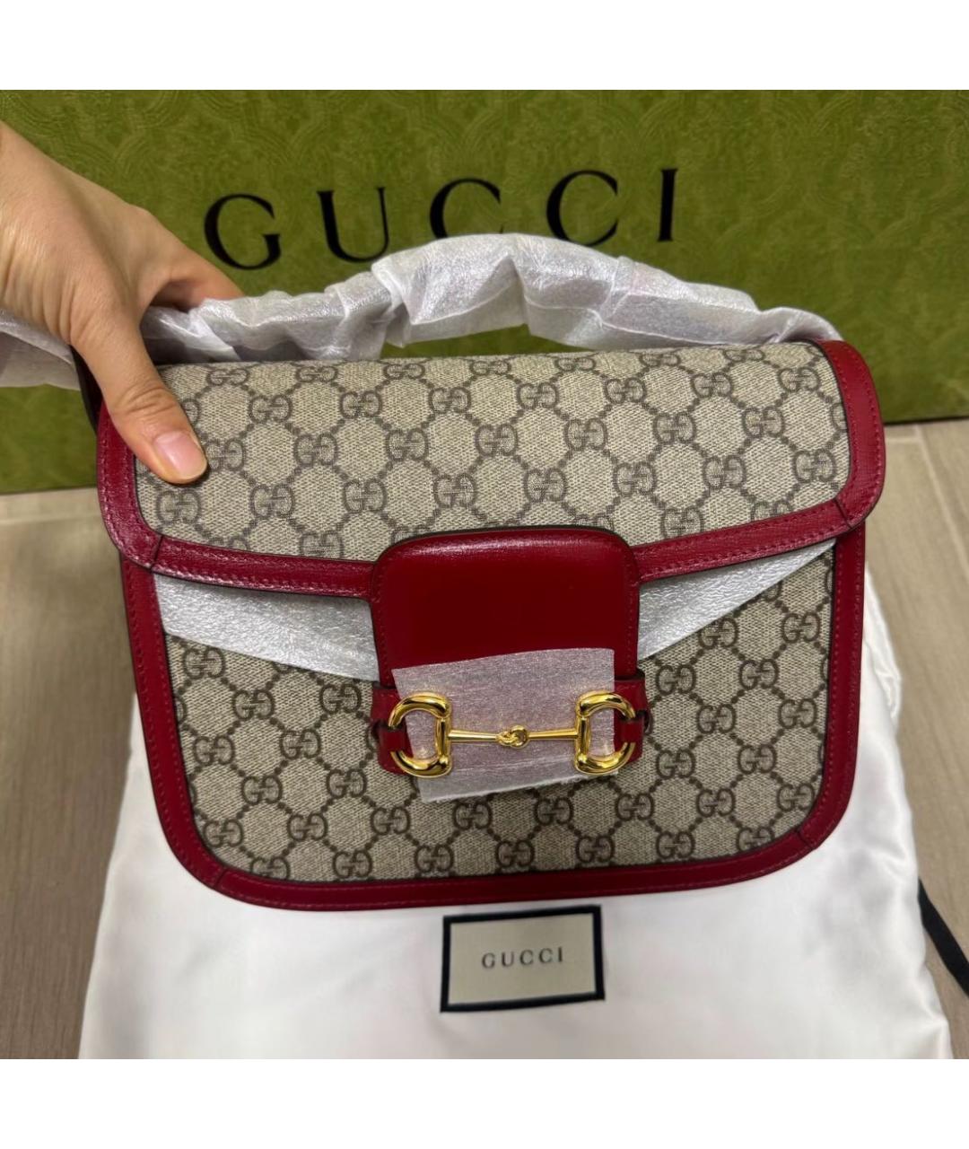 GUCCI Бежевая сумка через плечо, фото 8