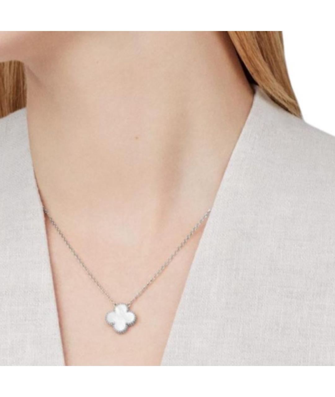 VAN CLEEF & ARPELS Белое колье из белого золота, фото 4