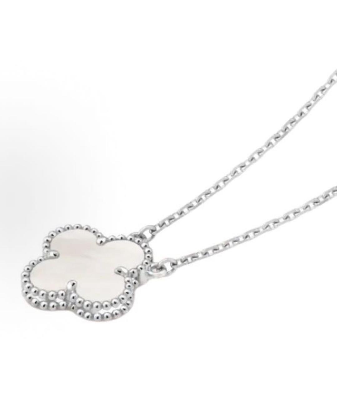 VAN CLEEF & ARPELS Белое колье из белого золота, фото 3