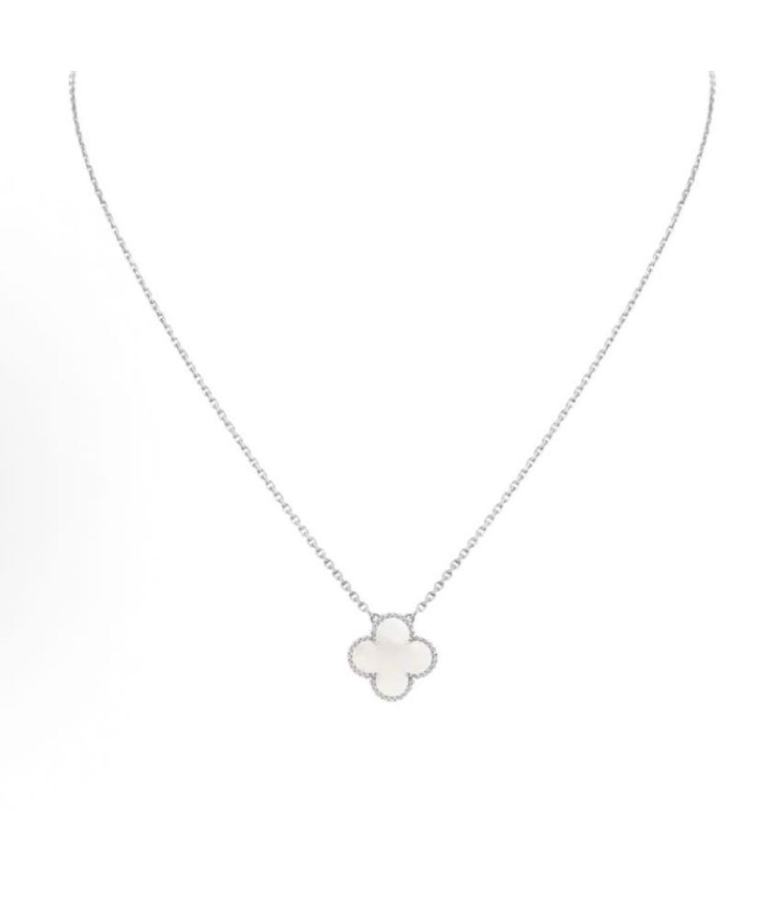 VAN CLEEF & ARPELS Белое колье из белого золота, фото 2