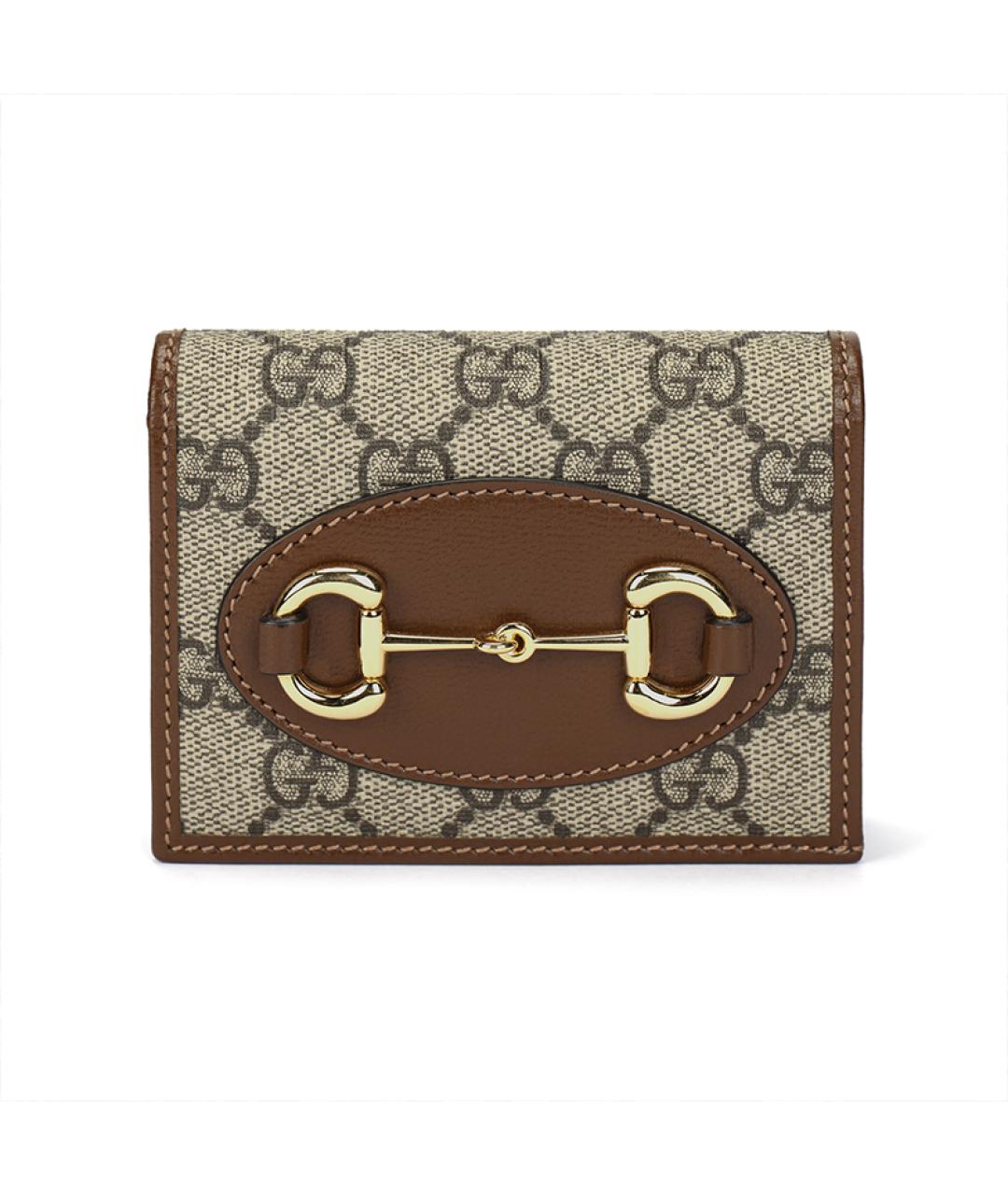 GUCCI Коричневый кошелек, фото 1