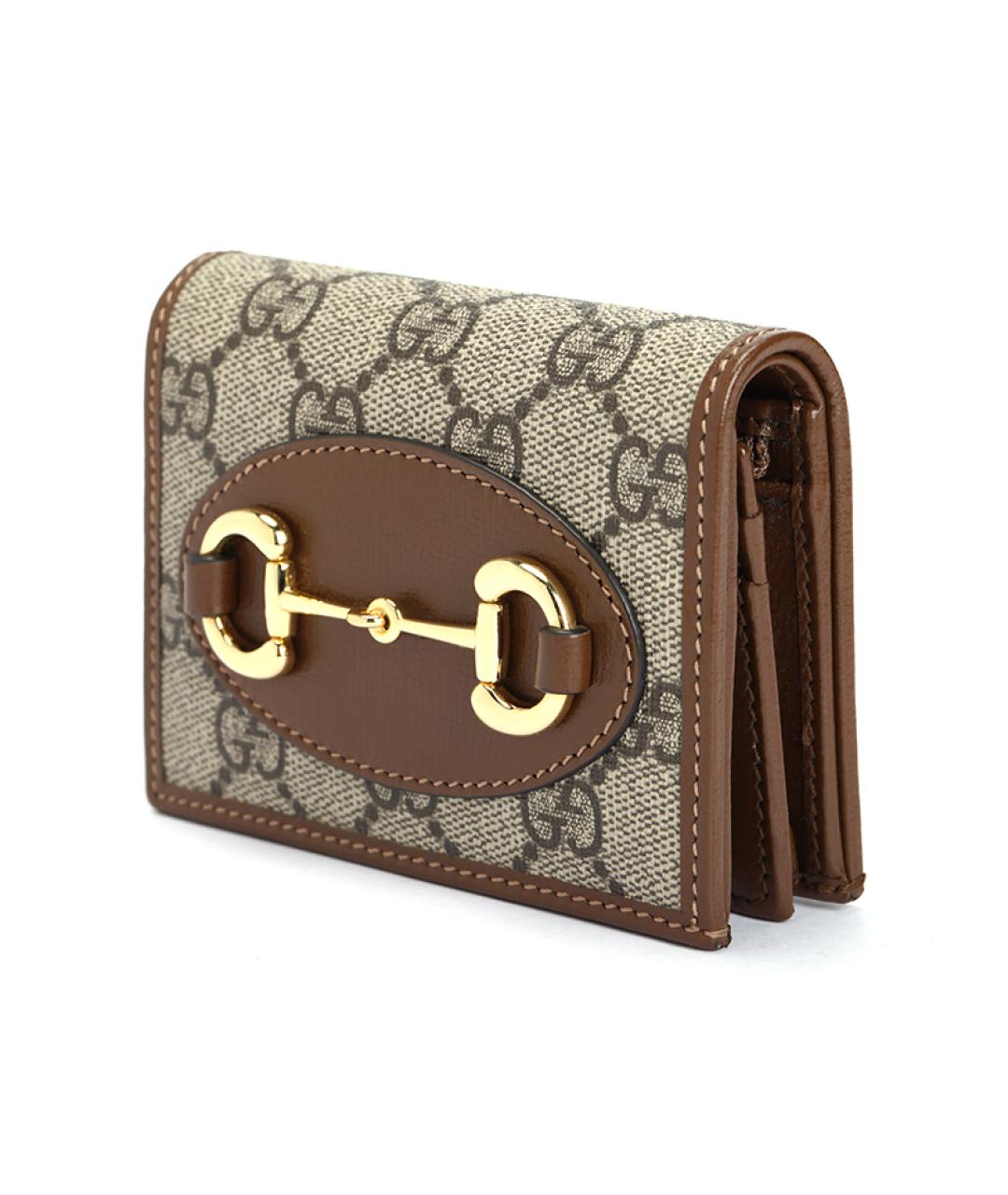 GUCCI Коричневый кошелек, фото 2