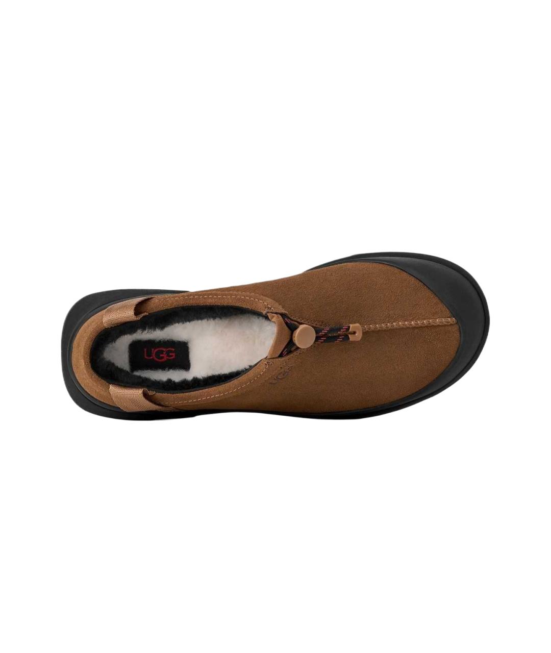 UGG Коричневые замшевые ботинки, фото 4