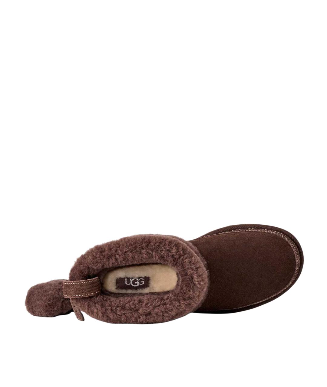UGG Коричневые замшевые ботинки, фото 4