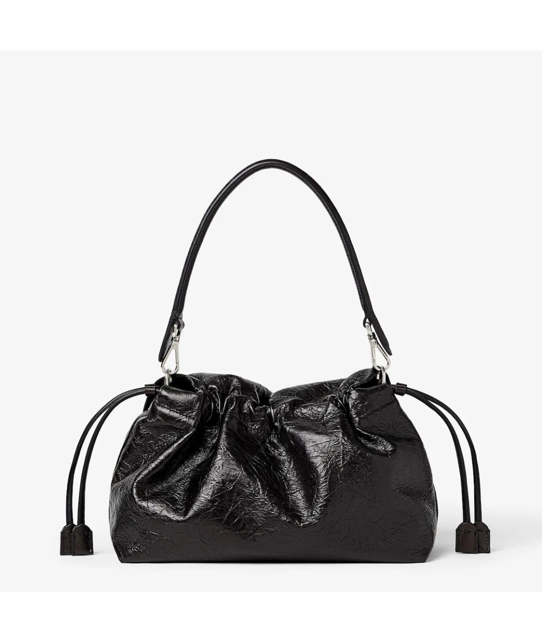 FENDI Черная кожаная сумка через плечо, фото 3
