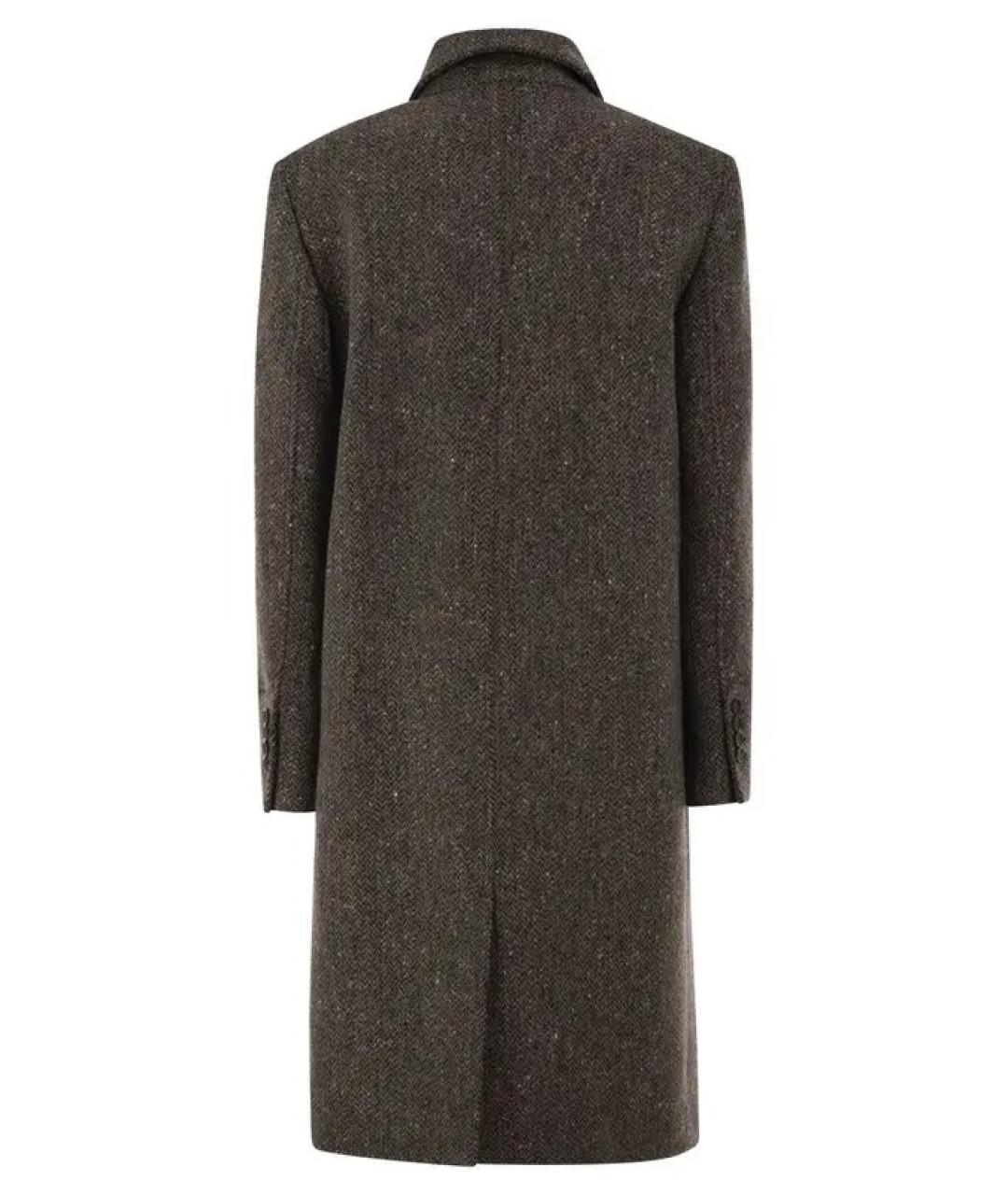 BRUNELLO CUCINELLI Коричневая шерстяная куртка, фото 2