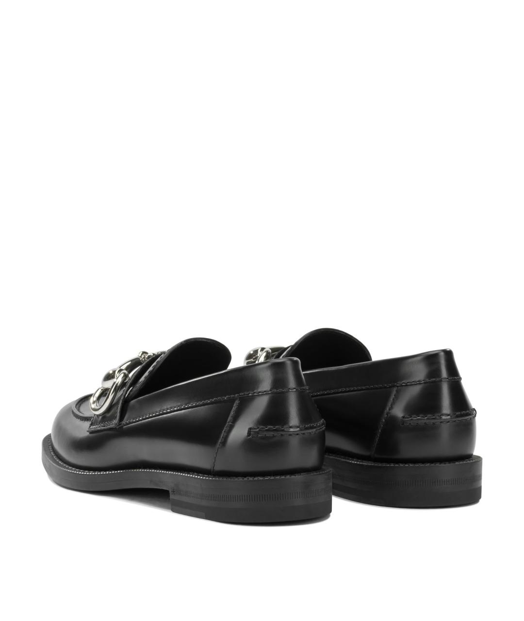 GUCCI Черные кожаные лоферы, фото 4