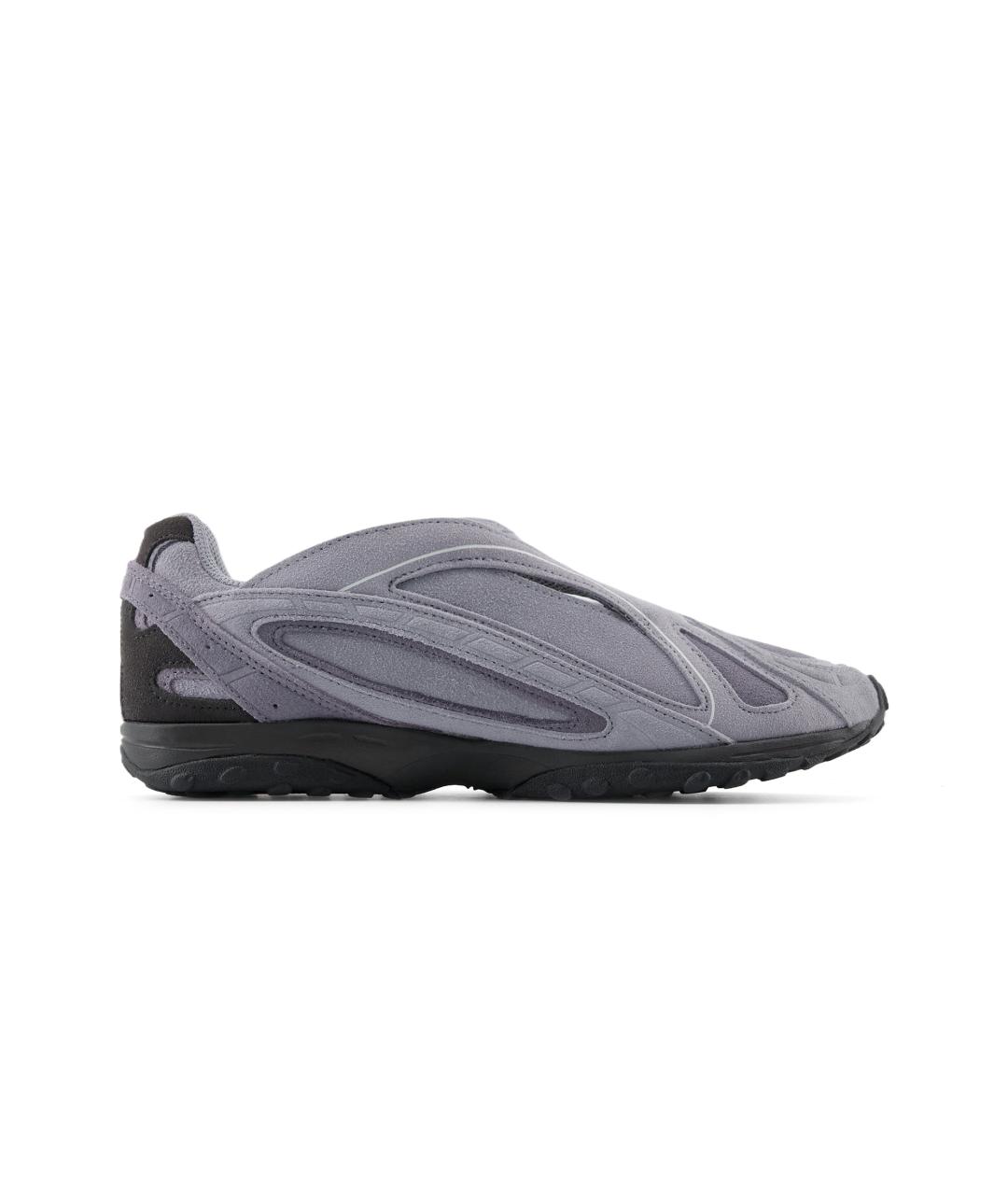 NEW BALANCE Серые кожаные кроссовки, фото 2