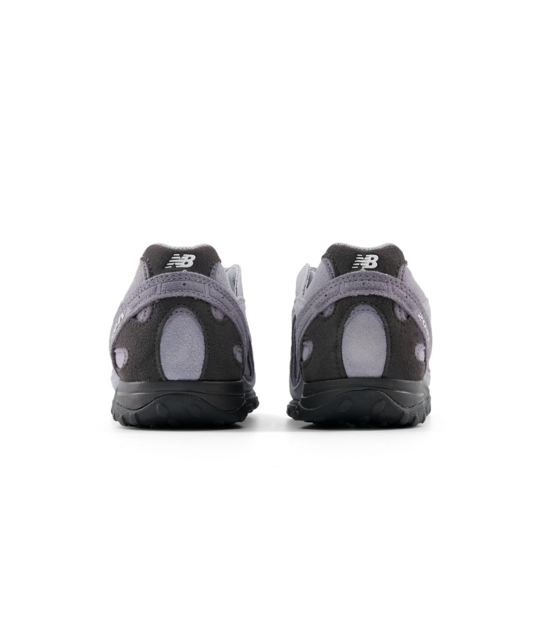 NEW BALANCE Серые кожаные кроссовки, фото 4