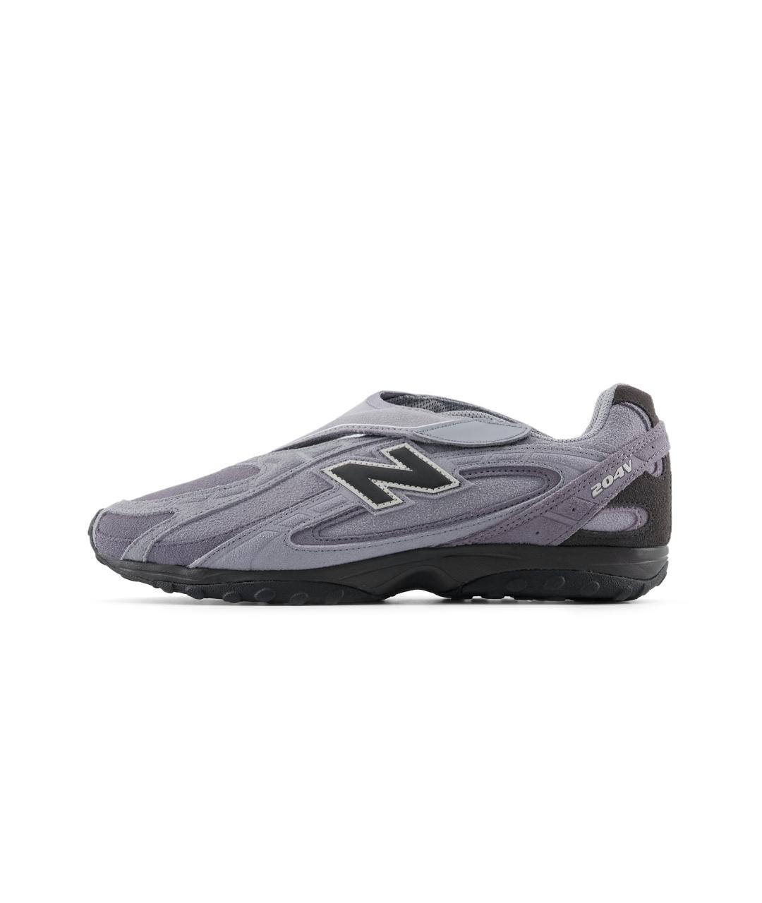 NEW BALANCE Серые кожаные кроссовки, фото 8