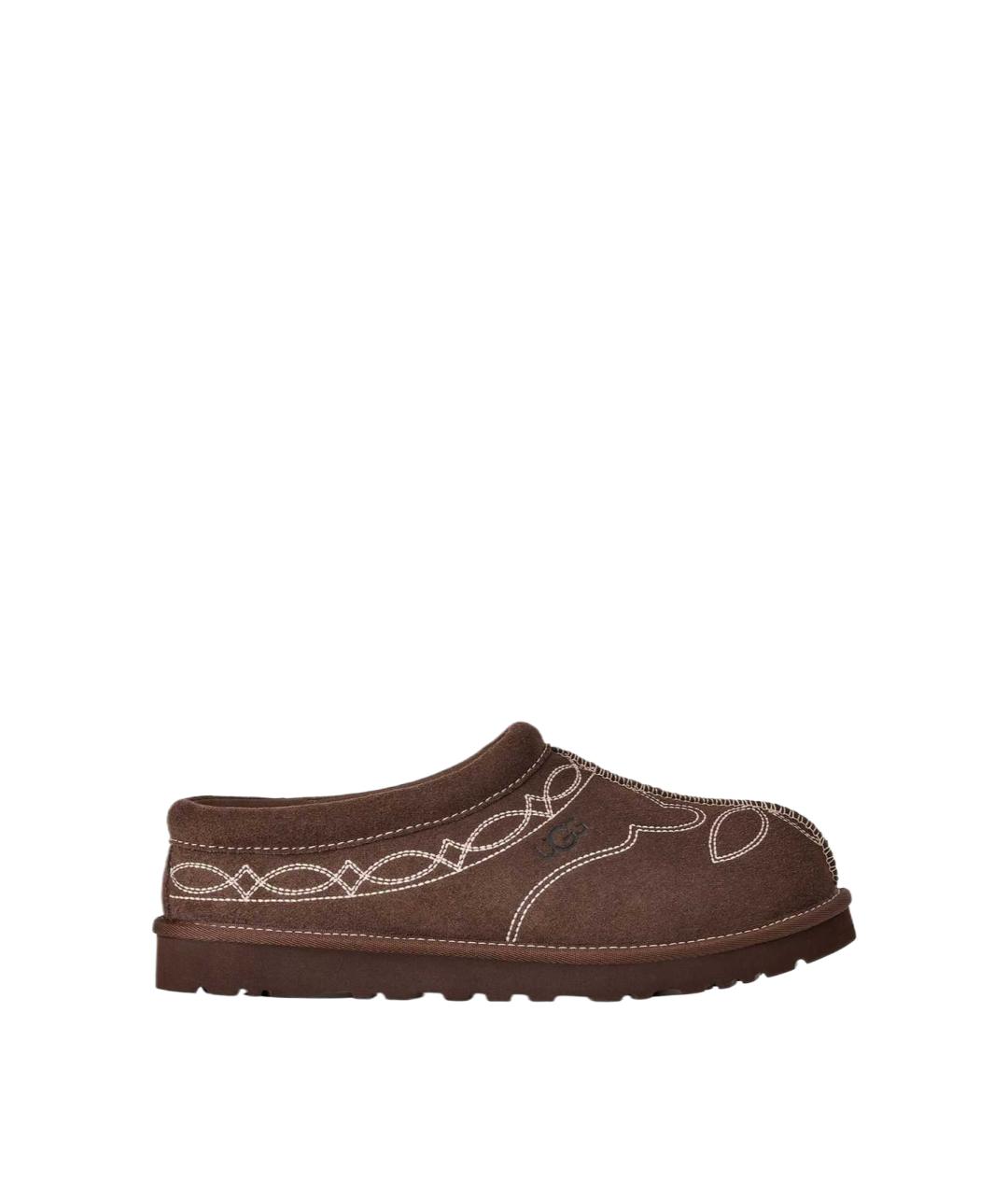 UGG Коричневые замшевые низкие ботинки, фото 1