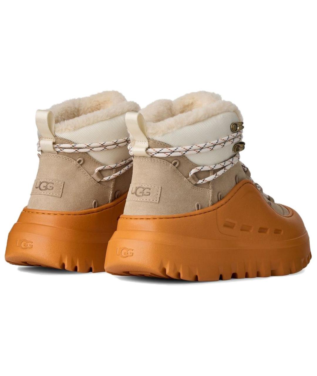 UGG Оранжевые замшевые высокие ботинки, фото 3