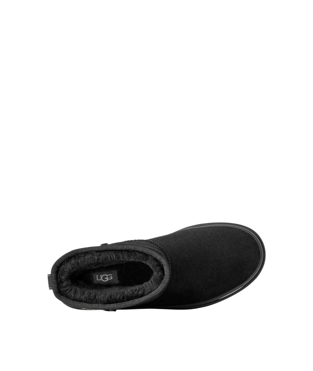 UGG Черные высокие ботинки, фото 5