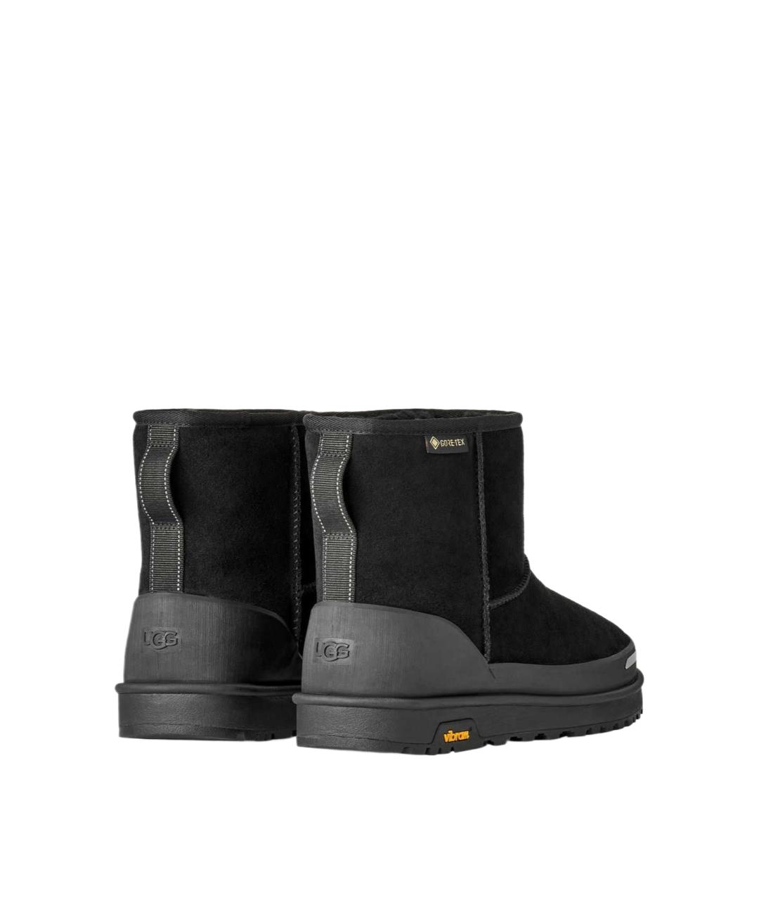 UGG Черные высокие ботинки, фото 3