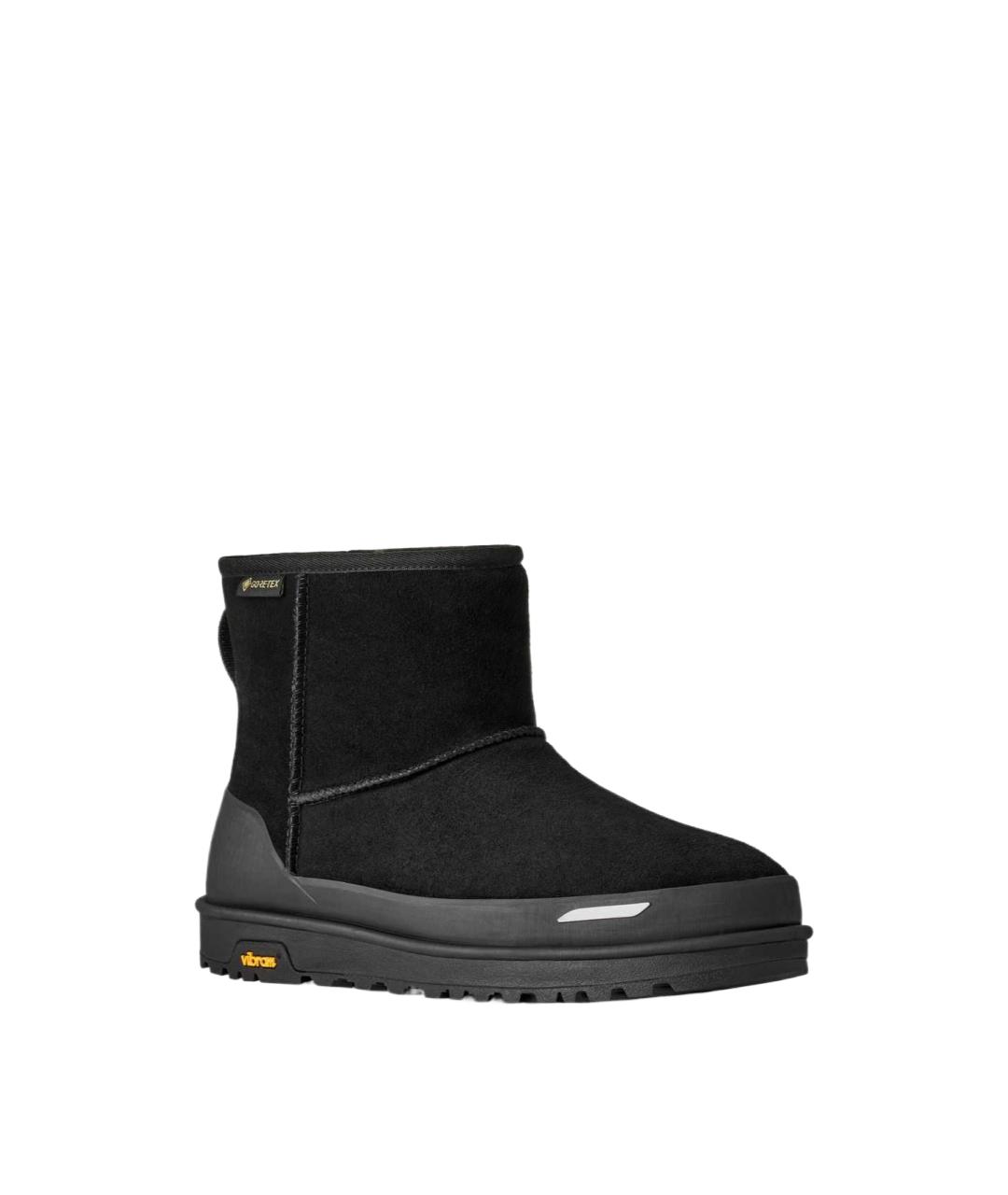 UGG Черные высокие ботинки, фото 4