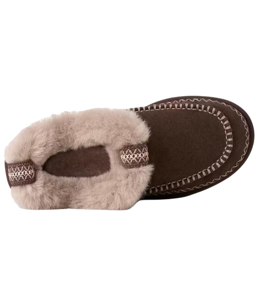 UGG Коричневые замшевые ботинки, фото 4