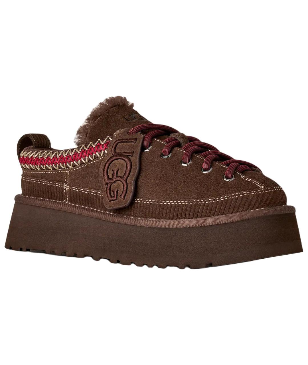 UGG Коричневые замшевые ботинки, фото 4