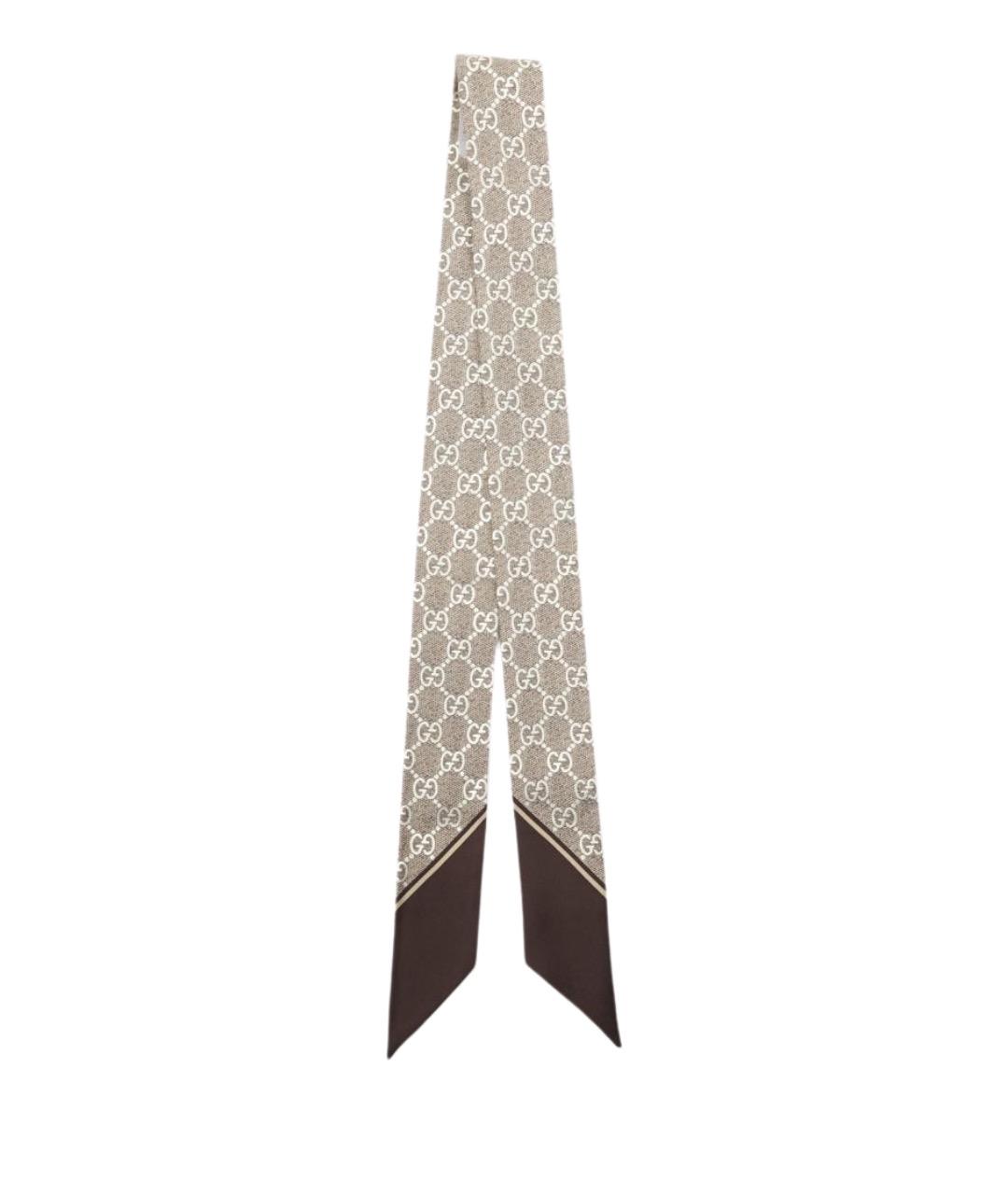 GUCCI Мульти шелковый шарф, фото 1