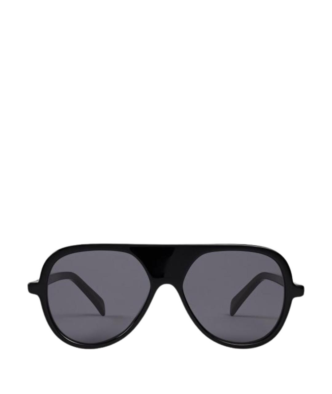 CELINE Черные пластиковые солнцезащитные очки, фото 1