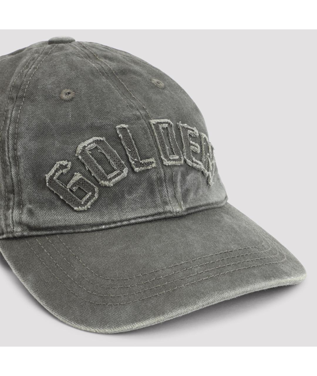 GOLDEN GOOSE Хаки хлопковая кепка/бейсболка, фото 3