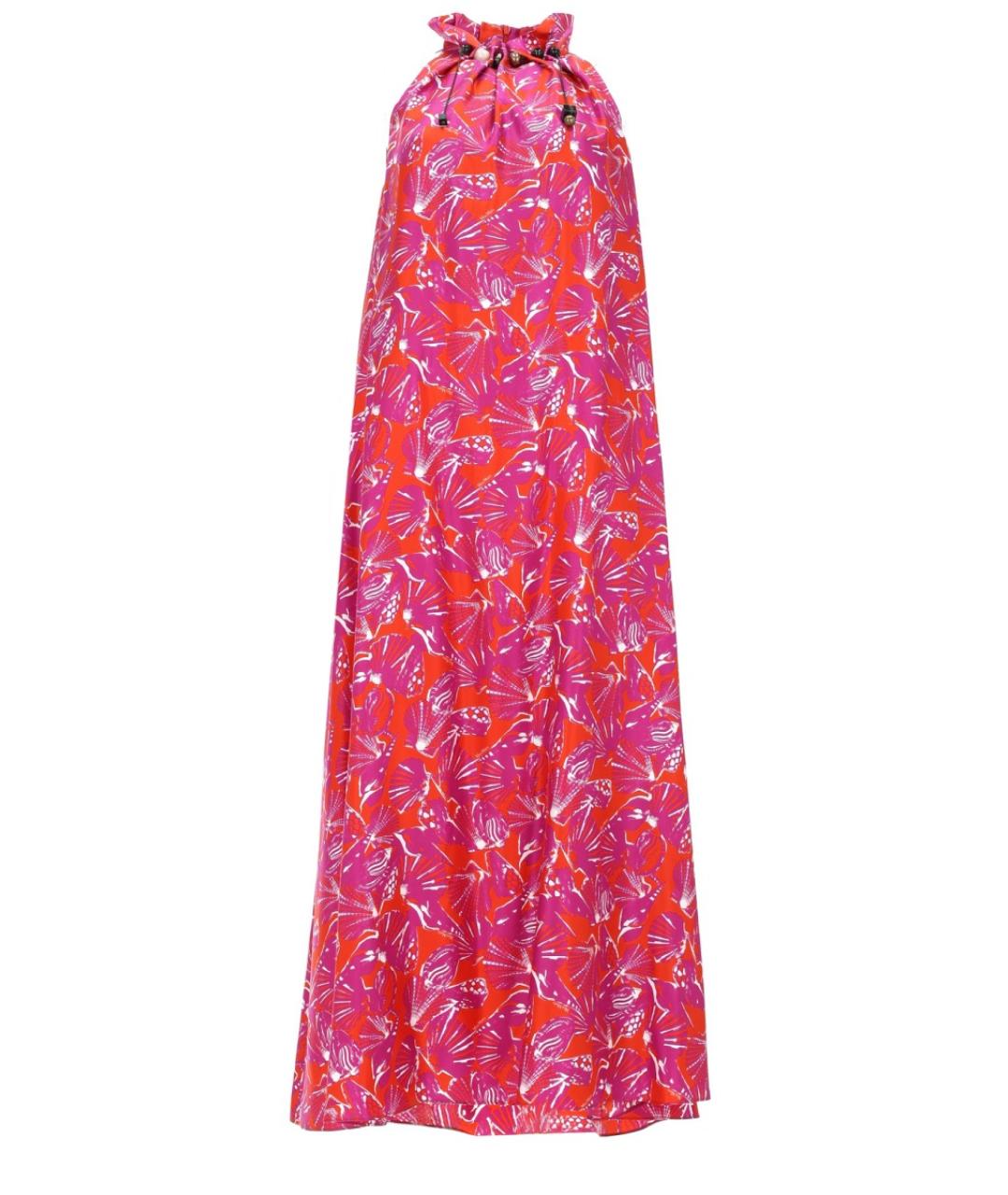 MAX MARA Фуксия шелковый сарафан, фото 1