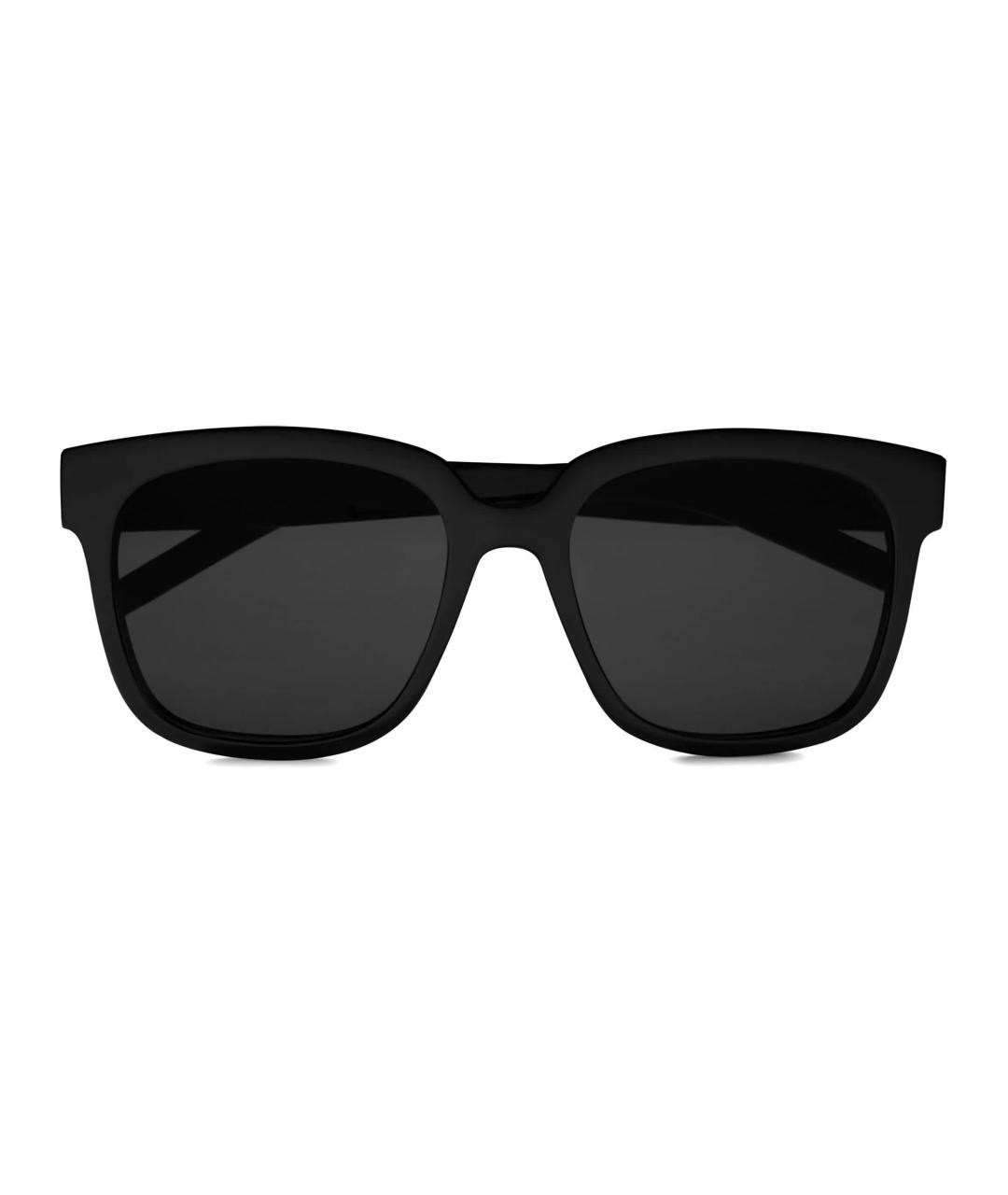 SAINT LAURENT Черные пластиковые солнцезащитные очки, фото 1