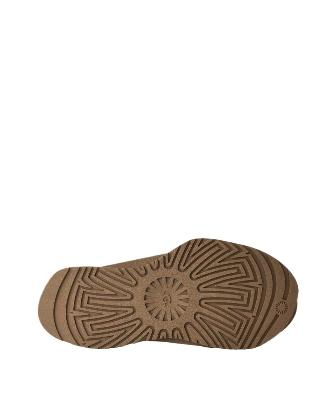 UGG Коричневые замшевые высокие ботинки, фото 4