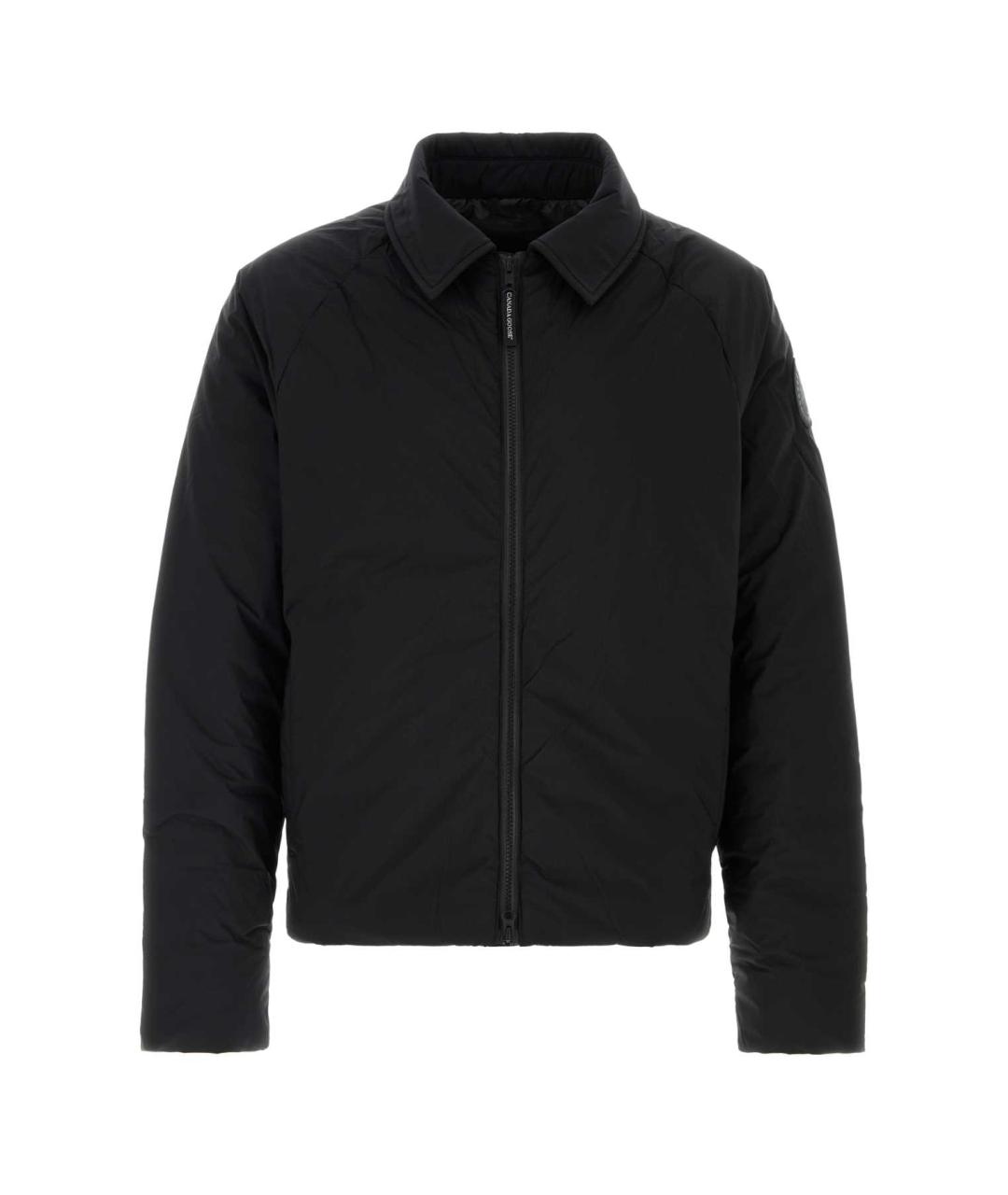 CANADA GOOSE Черная нейлоновая куртка, фото 1
