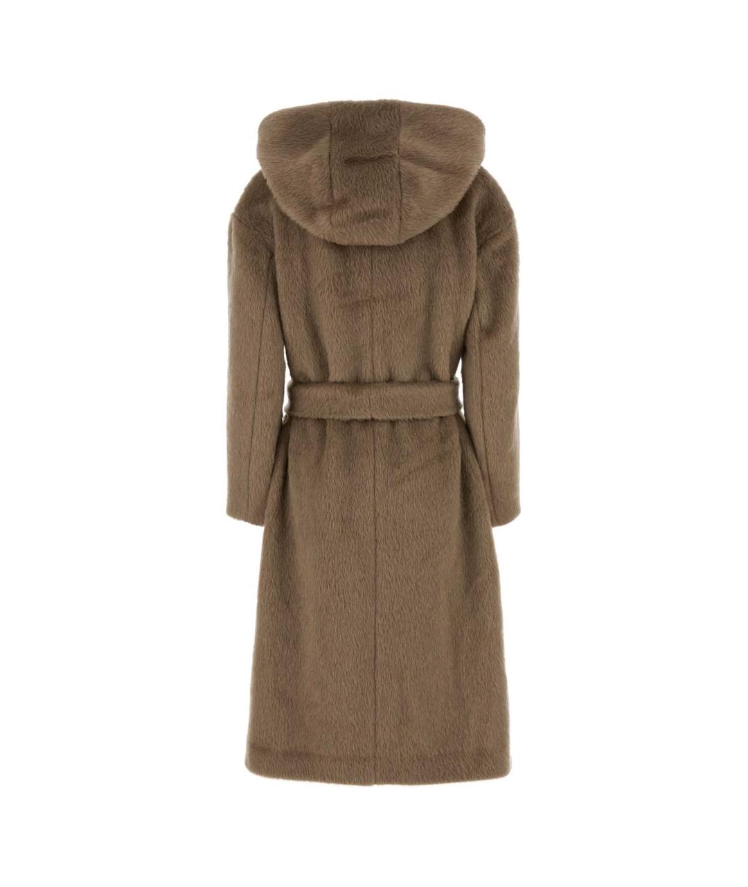 'S MAX MARA Бежевое шерстяное пальто, фото 2