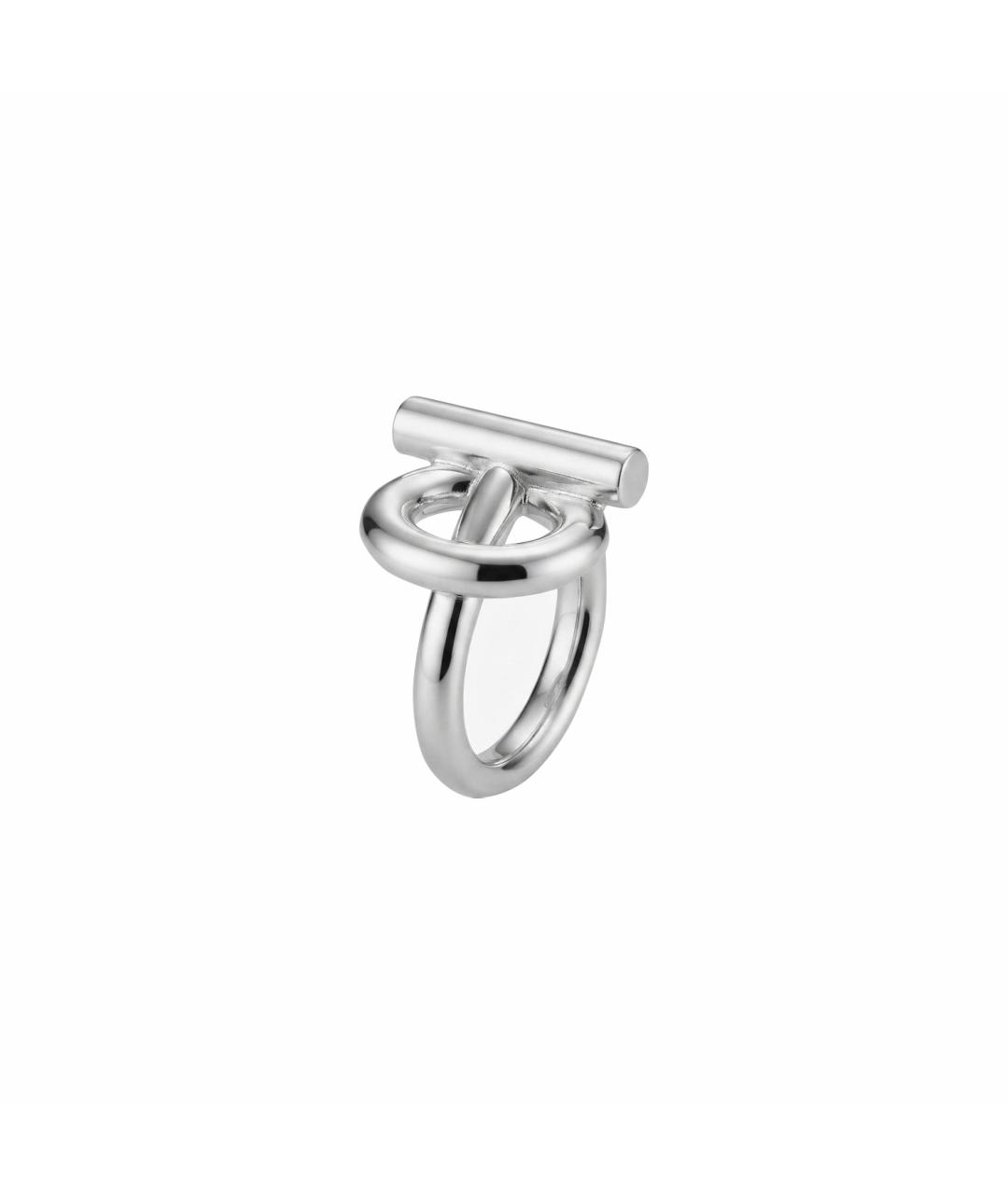 HERMES Серебряное кольцо, фото 1