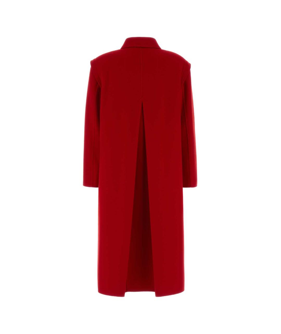 WEEKEND MAX MARA Красное шерстяное пальто, фото 2