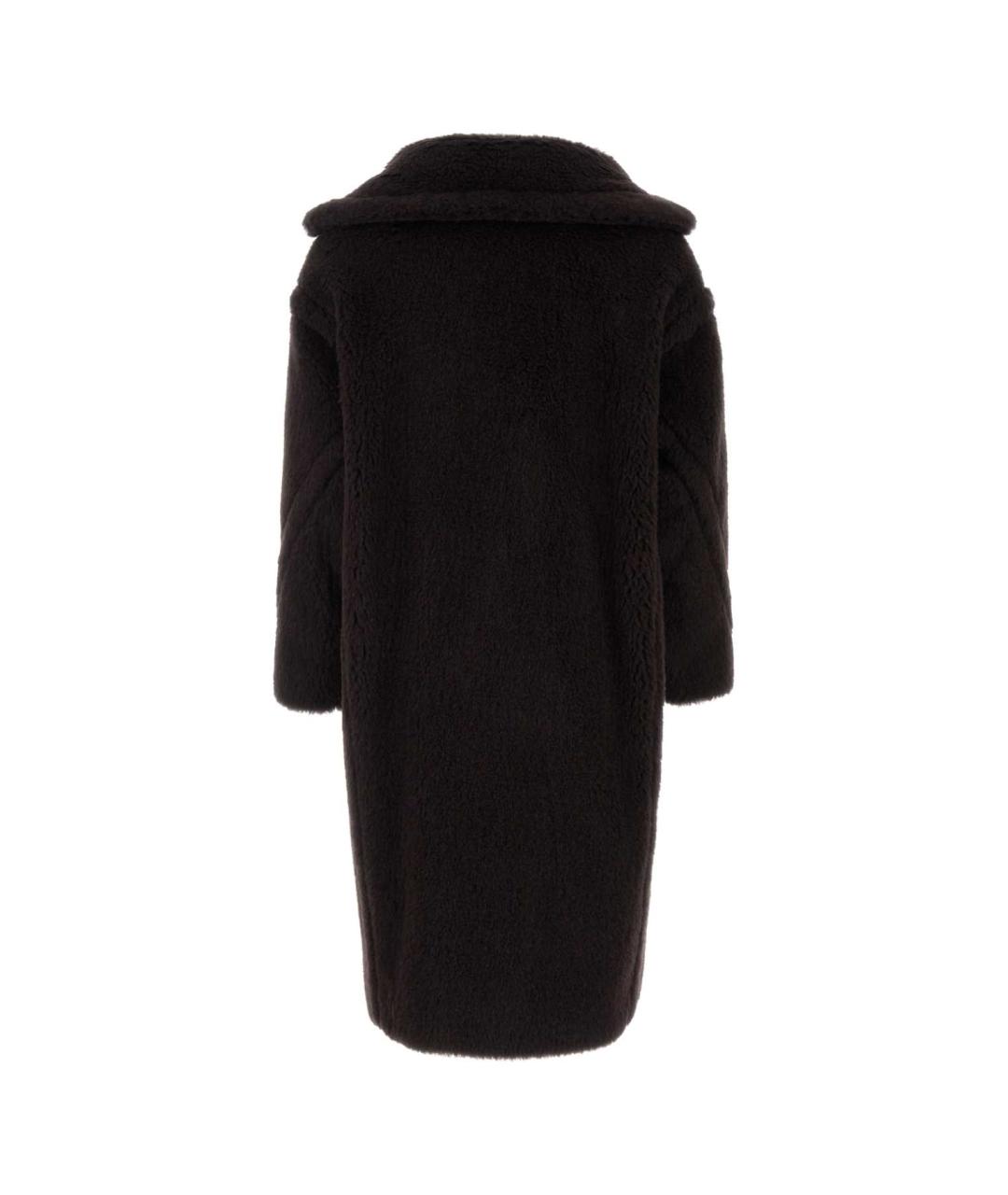 MAX MARA Коричневое шерстяное пальто, фото 2