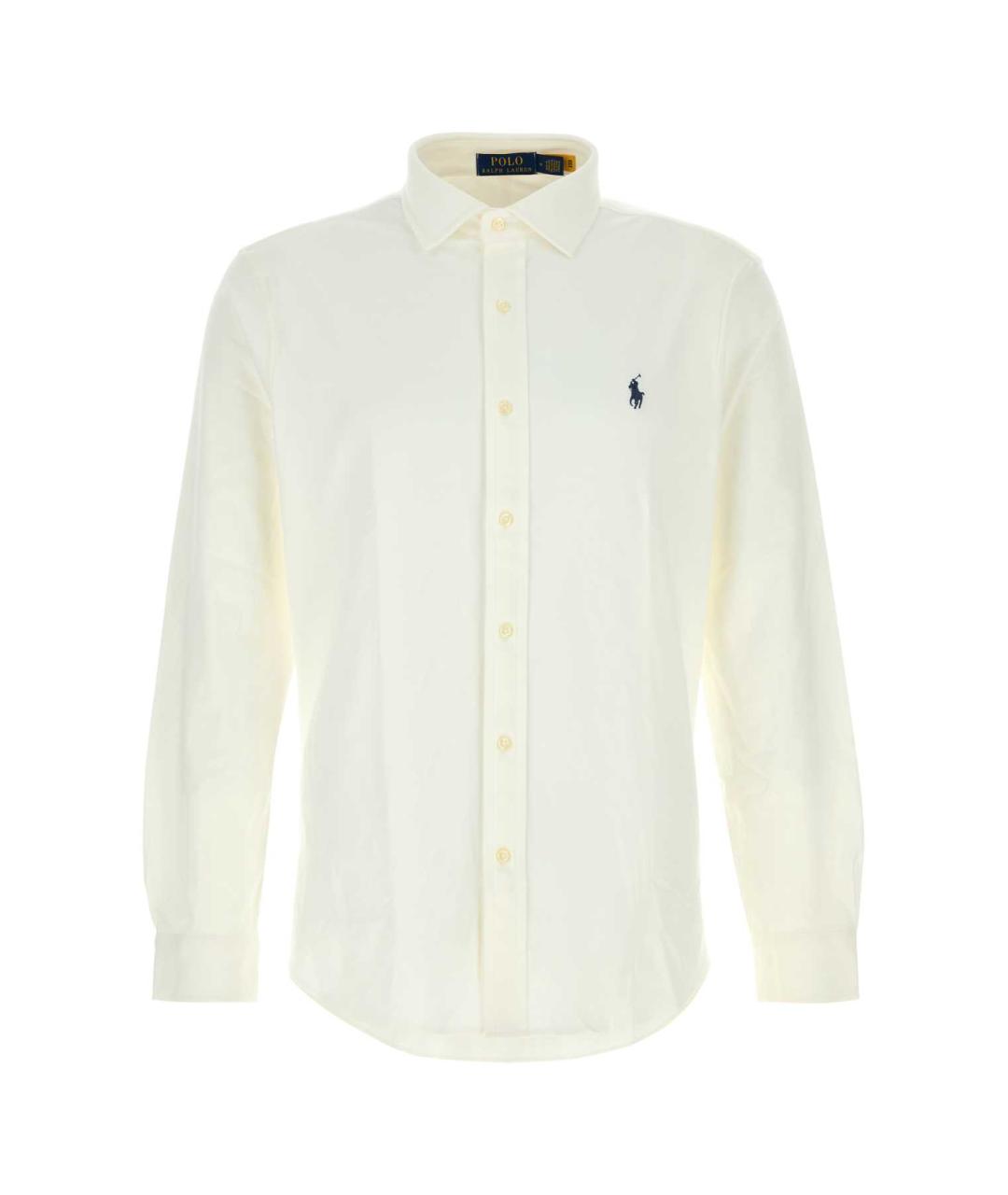 POLO RALPH LAUREN Белая хлопковая кэжуал рубашка, фото 1