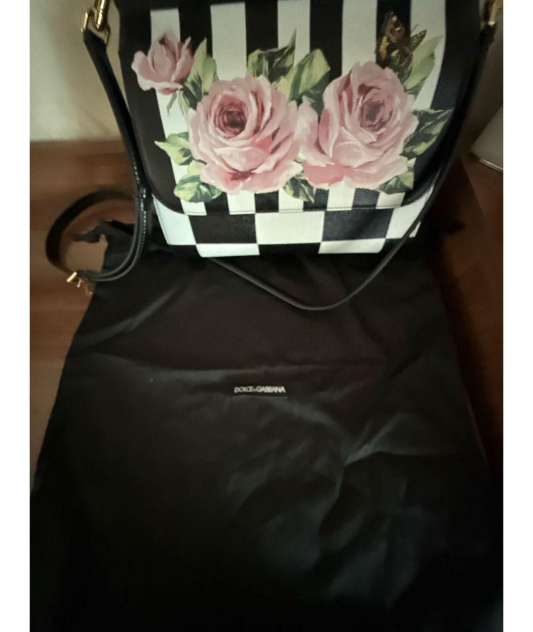 DOLCE&GABBANA Мульти кожаная сумка с короткими ручками, фото 7