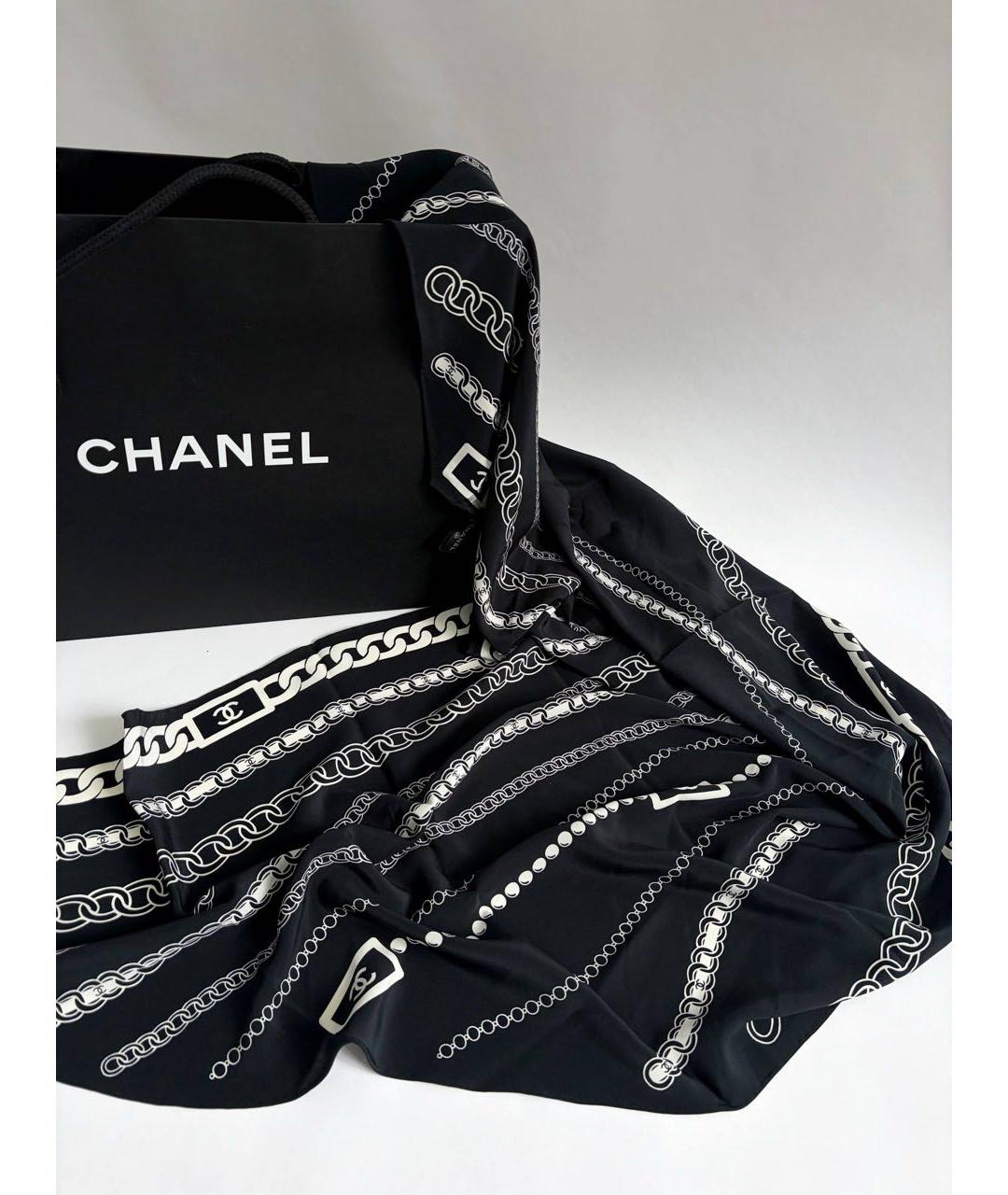 CHANEL Мульти шелковый платок, фото 8