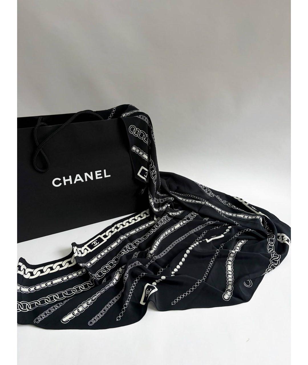 CHANEL Мульти шелковый платок, фото 5